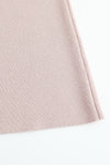 SWAYING/KNIT profile cuffed long-sleeved slim fit pullover SW24RE1T08 light pink PS11